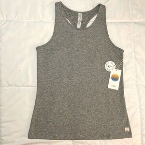 Vuori Rhythm Tank - Grey - NWT